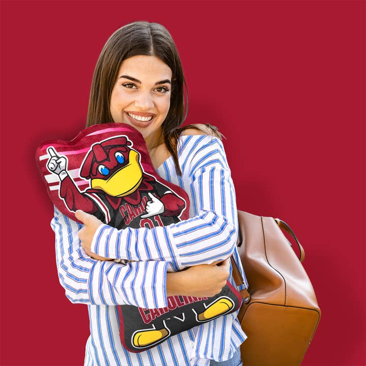 Uncanny Brands - Vente Peluche – enfant et bébé - Bleacher Creatures SC Gamecocks Cocky 24" Copain de touche5