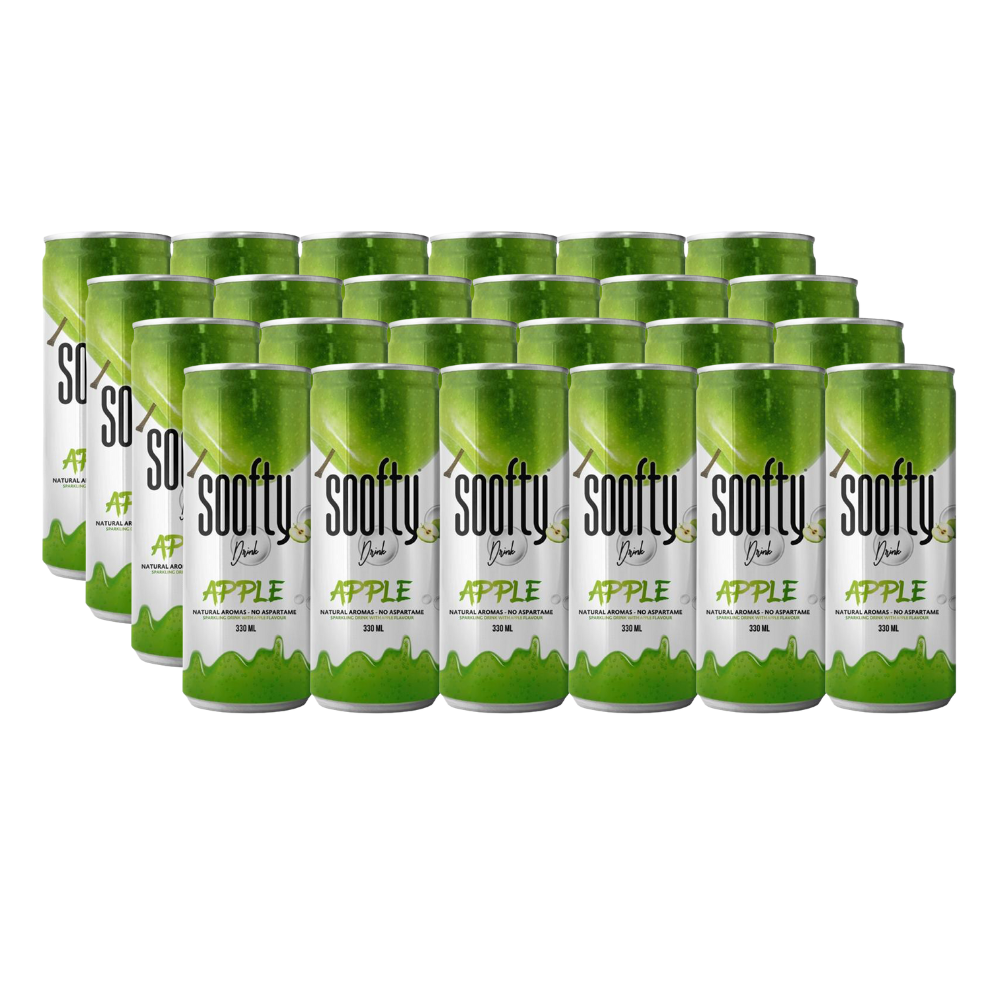 123bonbon - Vente Sodas/boissons gazeuses - SOOFTY POMME SLIM 33CL 3
