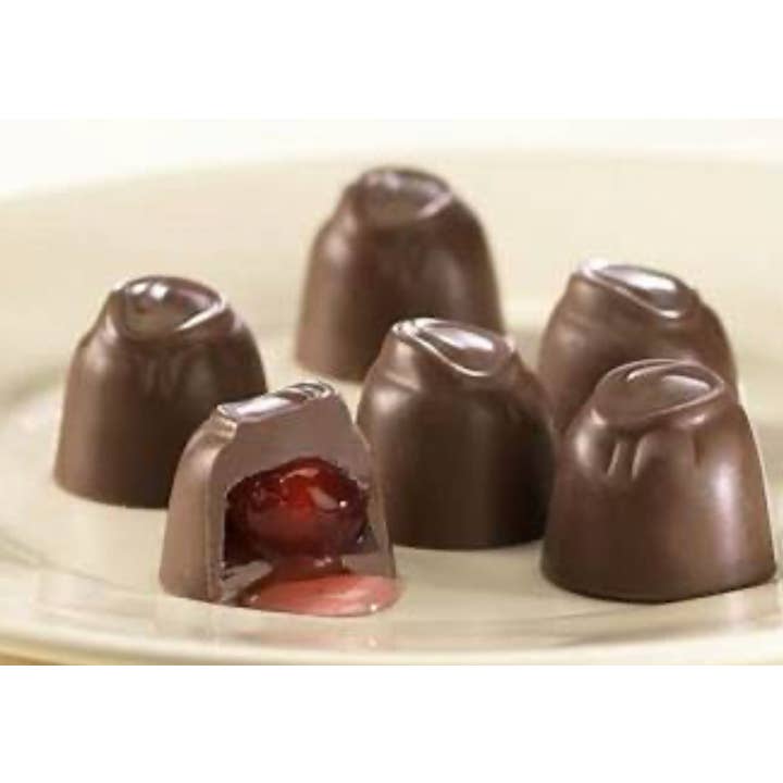 O'Shea's Candies Sweet Shop - Wholesale Chocolate Covered Sweets - 2 PK Milk & Dark Chocolate Foil Wrapped Cordial Cherries Box2