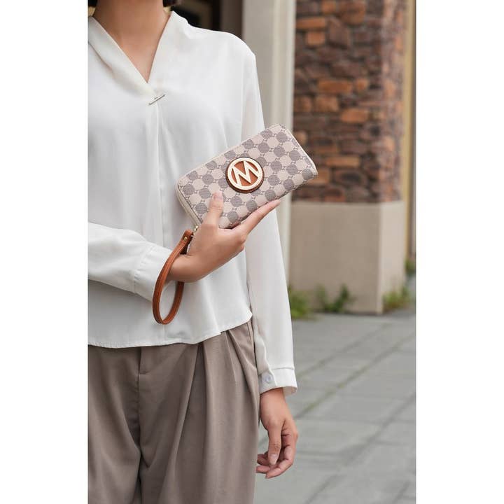 MKF Collection - Wholesale Top Handle Bag - Women's - Gabriella Handbag with Wallet Crossover Women by Mia K.