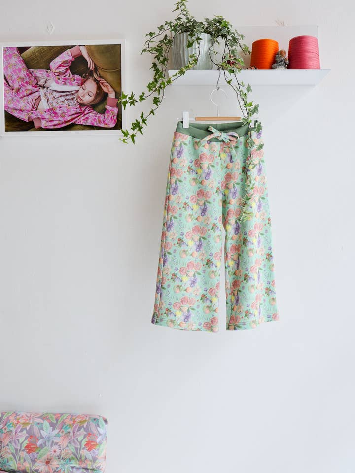 Pantalones 'Gourmet Garden' | pistacho para venta al por mayor de aesthete-kidswear