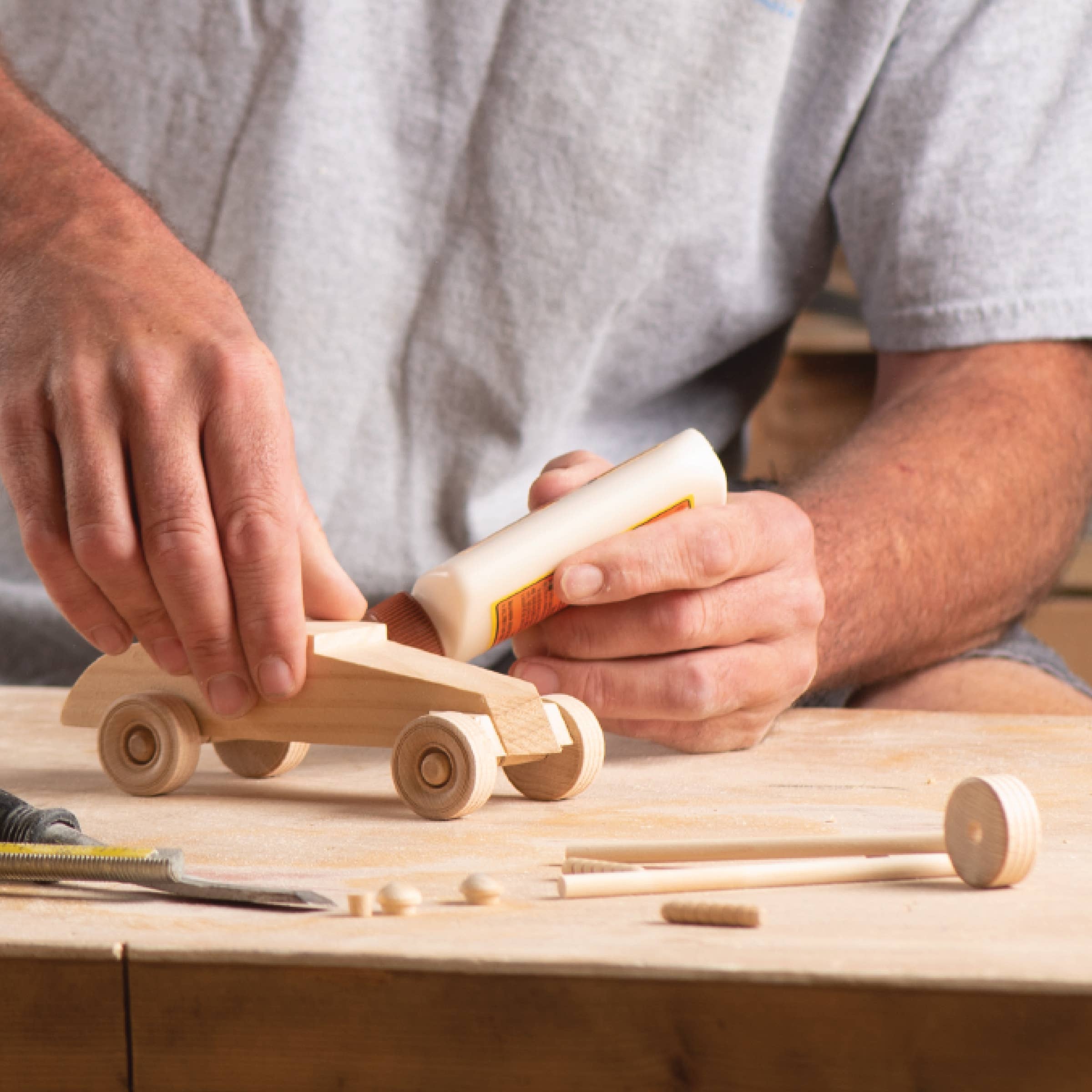 Woodpeckers Crafts - Vente Kit de bricolage - Roues en bois classiques20