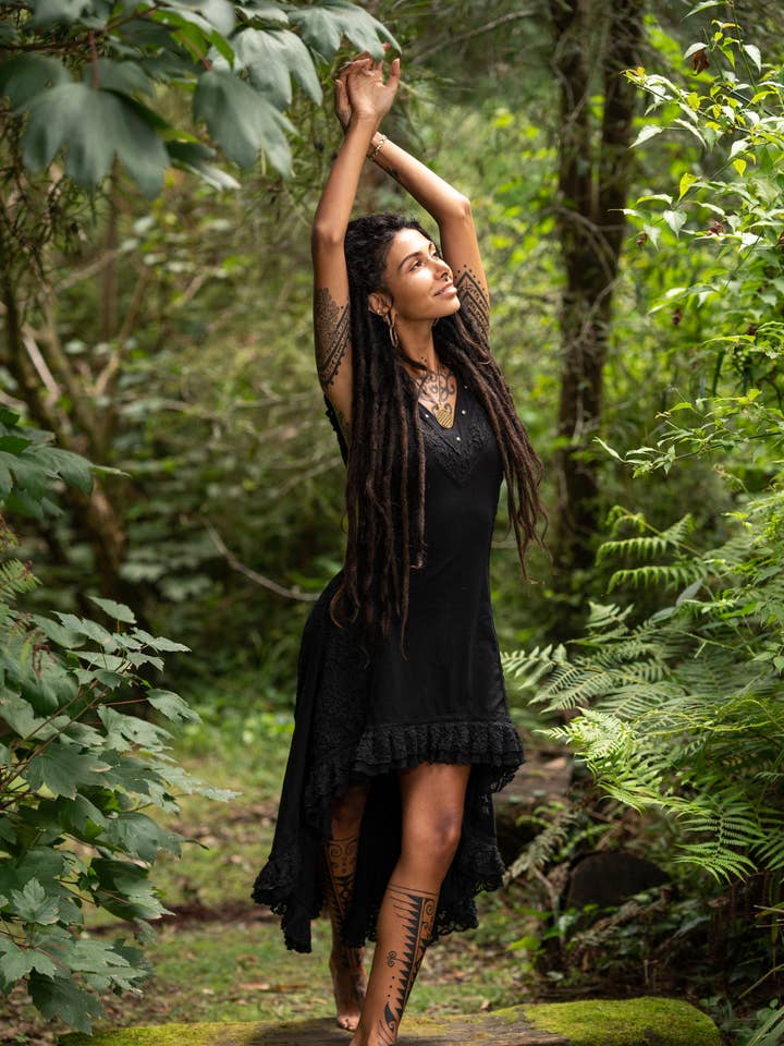 Eden Dress - Black for wholesale by Arya Clothing