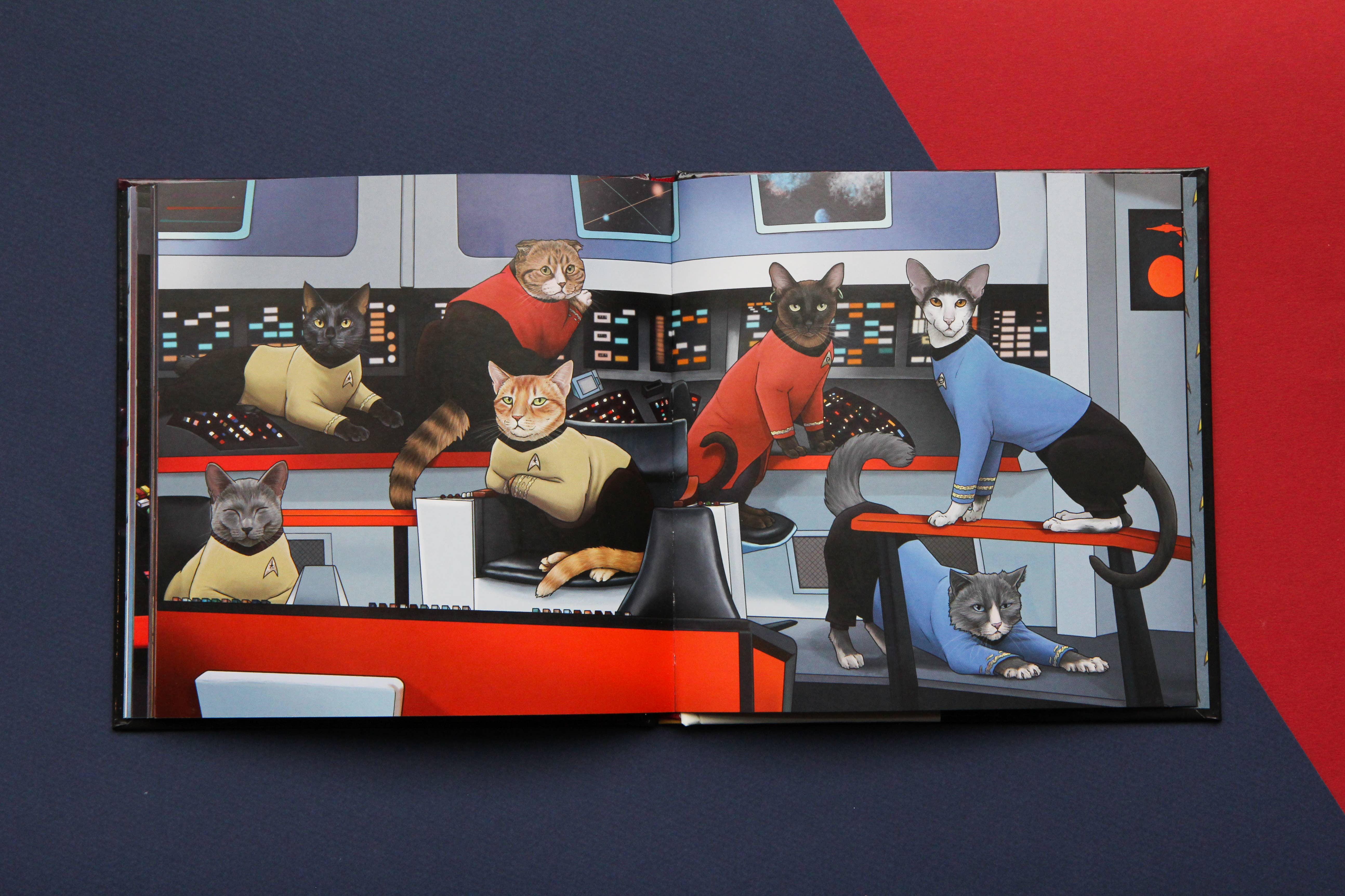 Chronicle Books - Wholesale Early Reader Book (6-8) - Star Trek Cats8