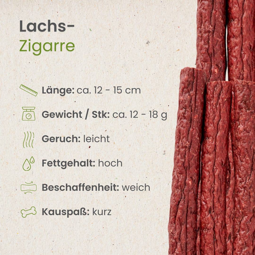 Kauartikel.com GmbH - Wholesale Pet Treats - Dog - Salmon cigar2