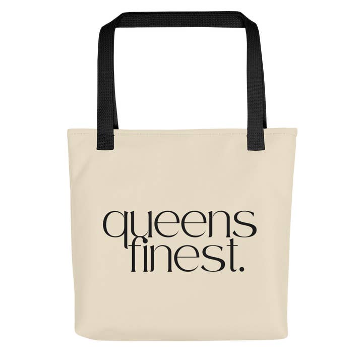 queens finest. tote for wholesale by alchemy.