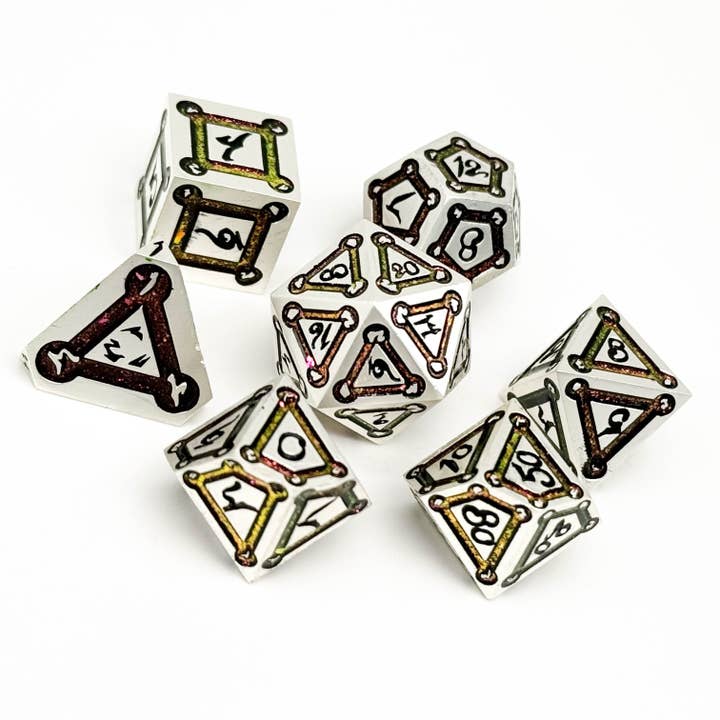 Norse Foundry - Wholesale Dice - Spell Circle Mystery Dice Set21