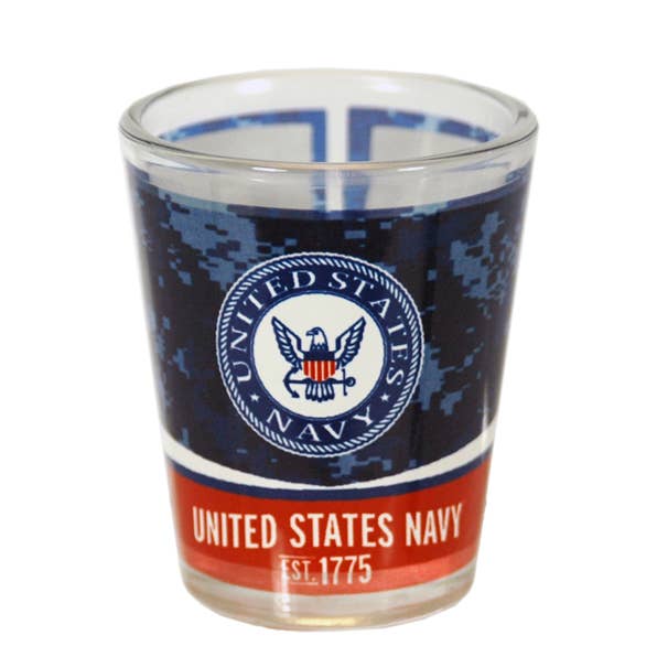 Shotglass Camo bleu marine pour la vente par Jenkins Enterprises