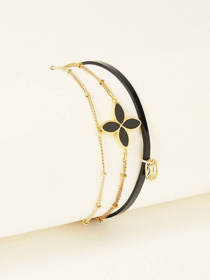 Gold-plated bracelet - Pauline for wholesale by FlowersforZoe