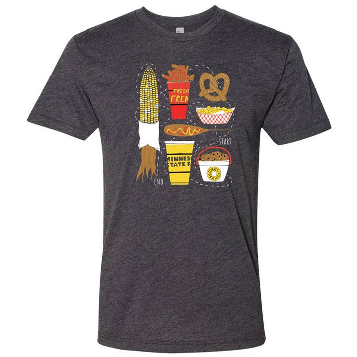 T-shirt State Fair Food Minnesota pour la vente par Minnesota Awesome