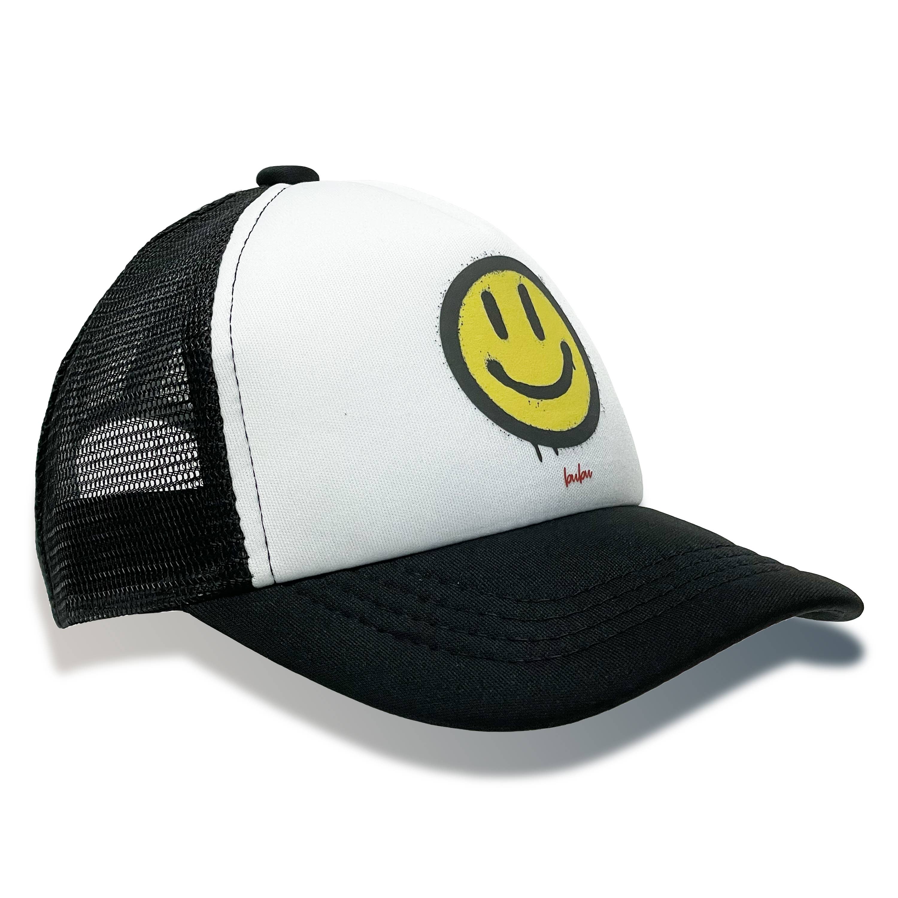 Bubu - Wholesale Trucker Hat - Unisex - All Smiles Smiley Face Trucker Hat3