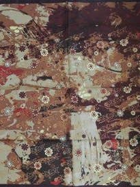 Earth Tones Square Silk Scarf for wholesale by Pangborn Collection