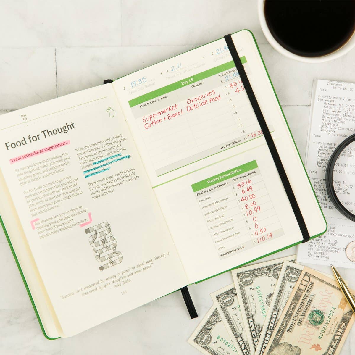 Habit Nest – Großhandel Tagebuch – Die Budgeting Sidekick Journal Series (Bände 1 & 2)13