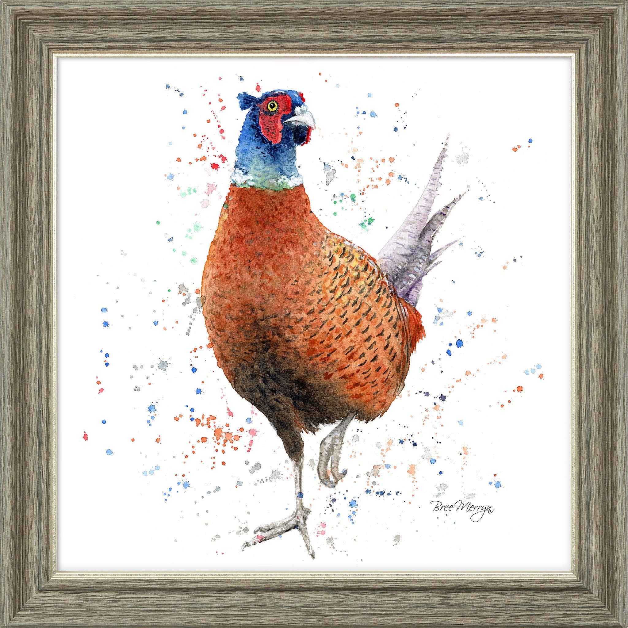 Bree Merryn Art Ltd - Vendita all'ingrosso Stampa artistica - Stampa con cornice quadrata Preston (13 pollici o 19 pollici)0