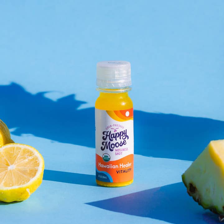 Happy Moose Juice - Wholesale Wellness Juice/Tonic - Wellness Shots - Mix and Match - 3 x 24 of each recipe4