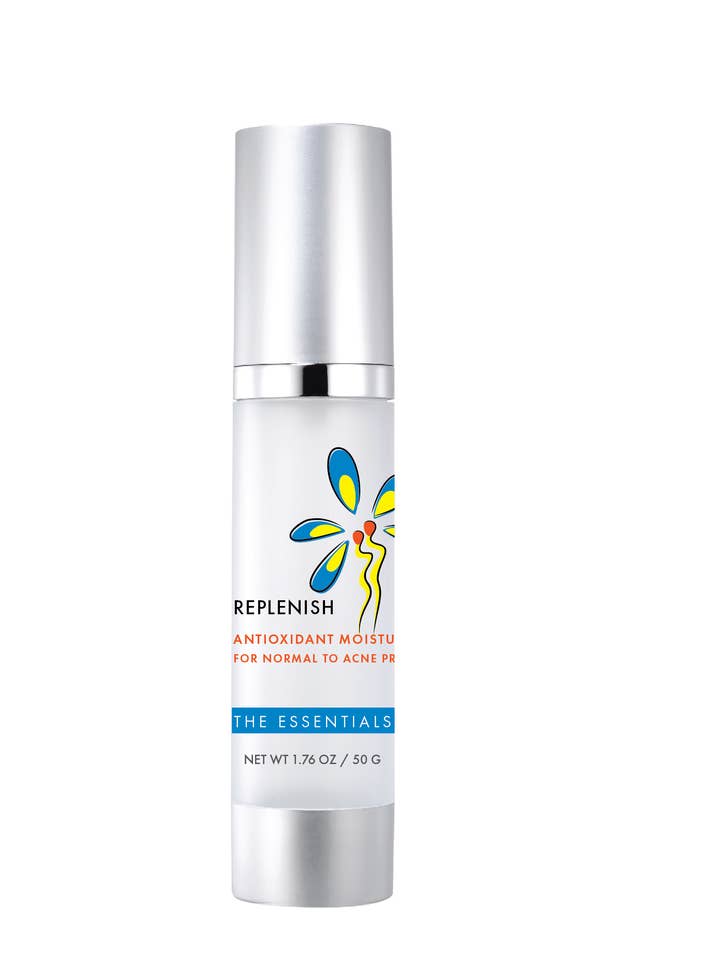 Crème hydratante antioxydante REPLENISH
Peau normale à sujette à l'acné pour la vente par The Essentials Clinical Skincare