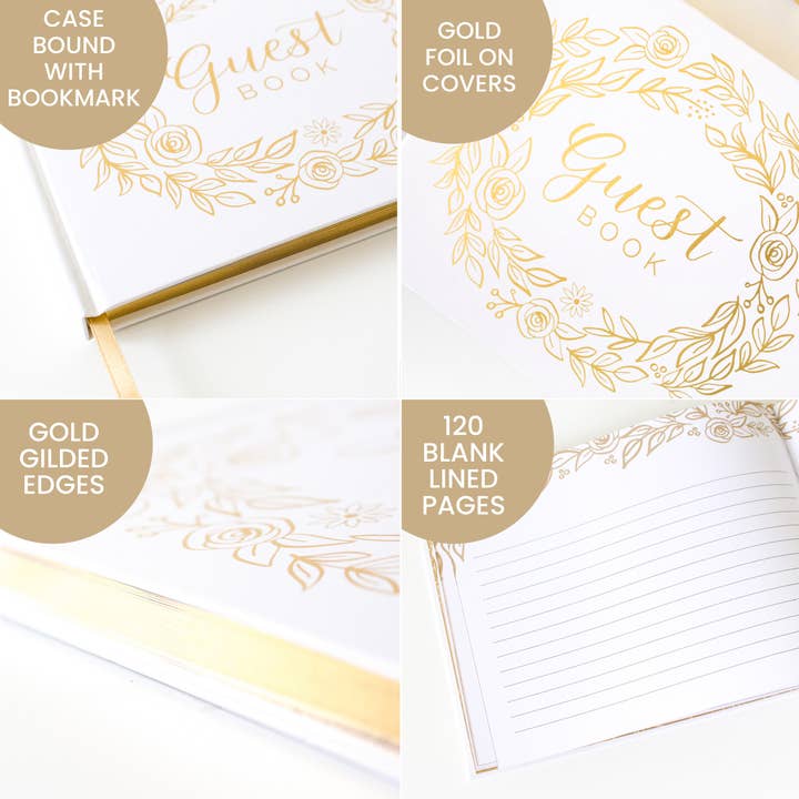 bloom daily planners - Wholesale Guest Book - Wedding Guest Books7