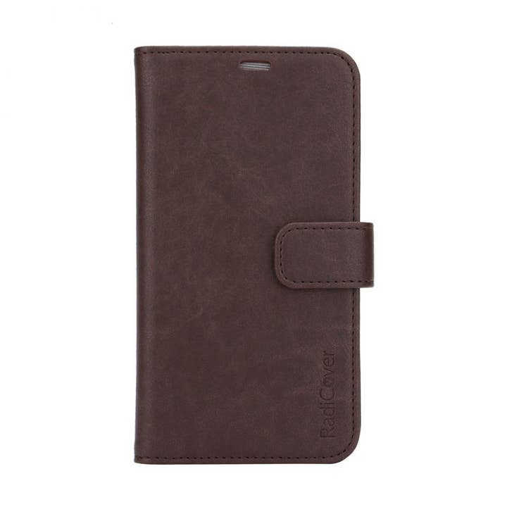Fashion - iPhone 11 Pro Max - Vegan Leather - 86% Protection - Brown for wholesale by Radicover