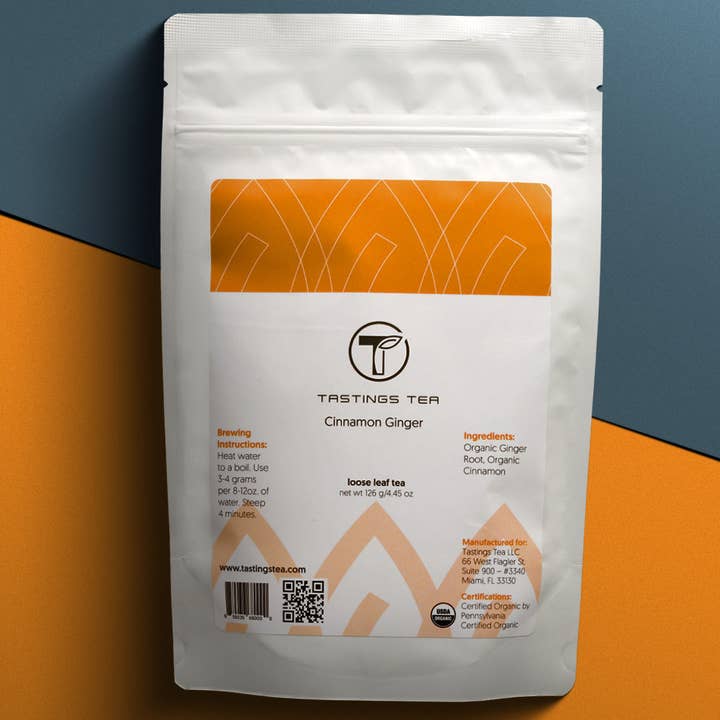 Cinnamon Ginger Loose Leaf for wholesale by Tastings Tea