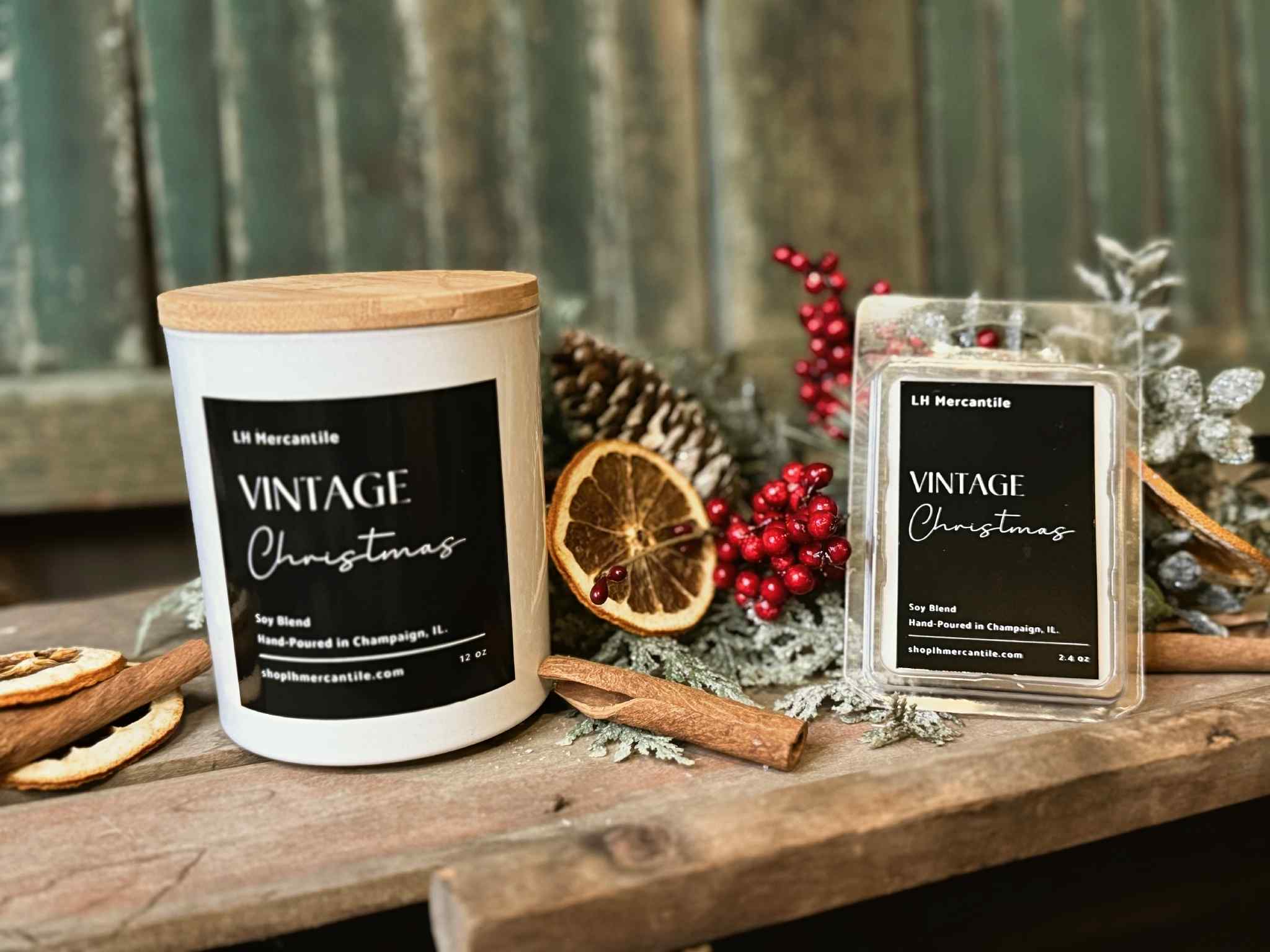 LH Mercantile - Vendita all'ingrosso Candela in vasetto - Candela Vintage di Natale | Candela Boutique2