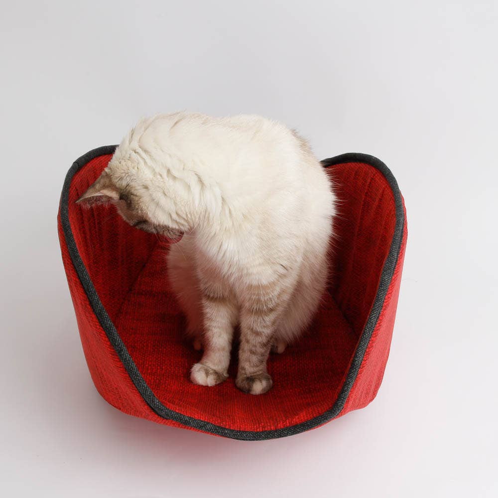 The Cat Ball - Wholesale Pet Bed - Cat/Dog - Jumbo Cat Canoe Bed - Taco-Shaped Nest for Cats and Dogs4