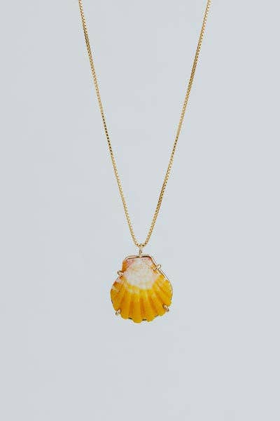 Wings Hawaii - Wholesale Pendant/Charm Necklace - Sunrise Shell Necklace - 16" Chain3