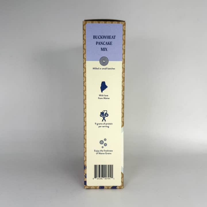 Maine Grains - Wholesale Pancake Mix - Buckwheat Pancake Mix - Case of 6