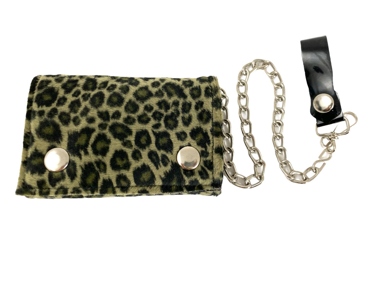 Funk Plus - Wholesale Wallet - Women's - WF-LEO   FUZZY LEOPARD WALLET GEUINE LEATHER INSIDE19