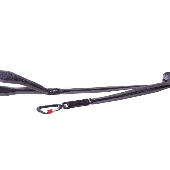 AirTech Classic Dog Leash Medium Platinum Gray for wholesale on Faire