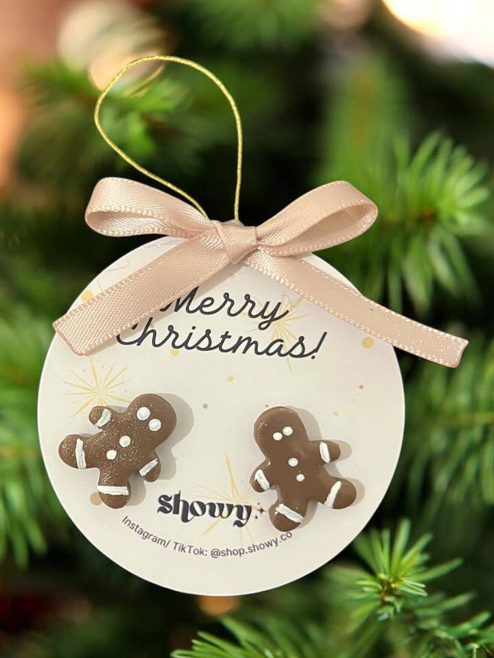 Ingefærkagemand Ørestikker for engroshandel hos Showy LLC