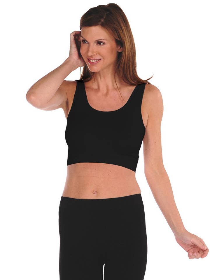 Crop Tank (Tanklette) (52TL) for wholesale by TINA Stephens Italy/Tees By Tina