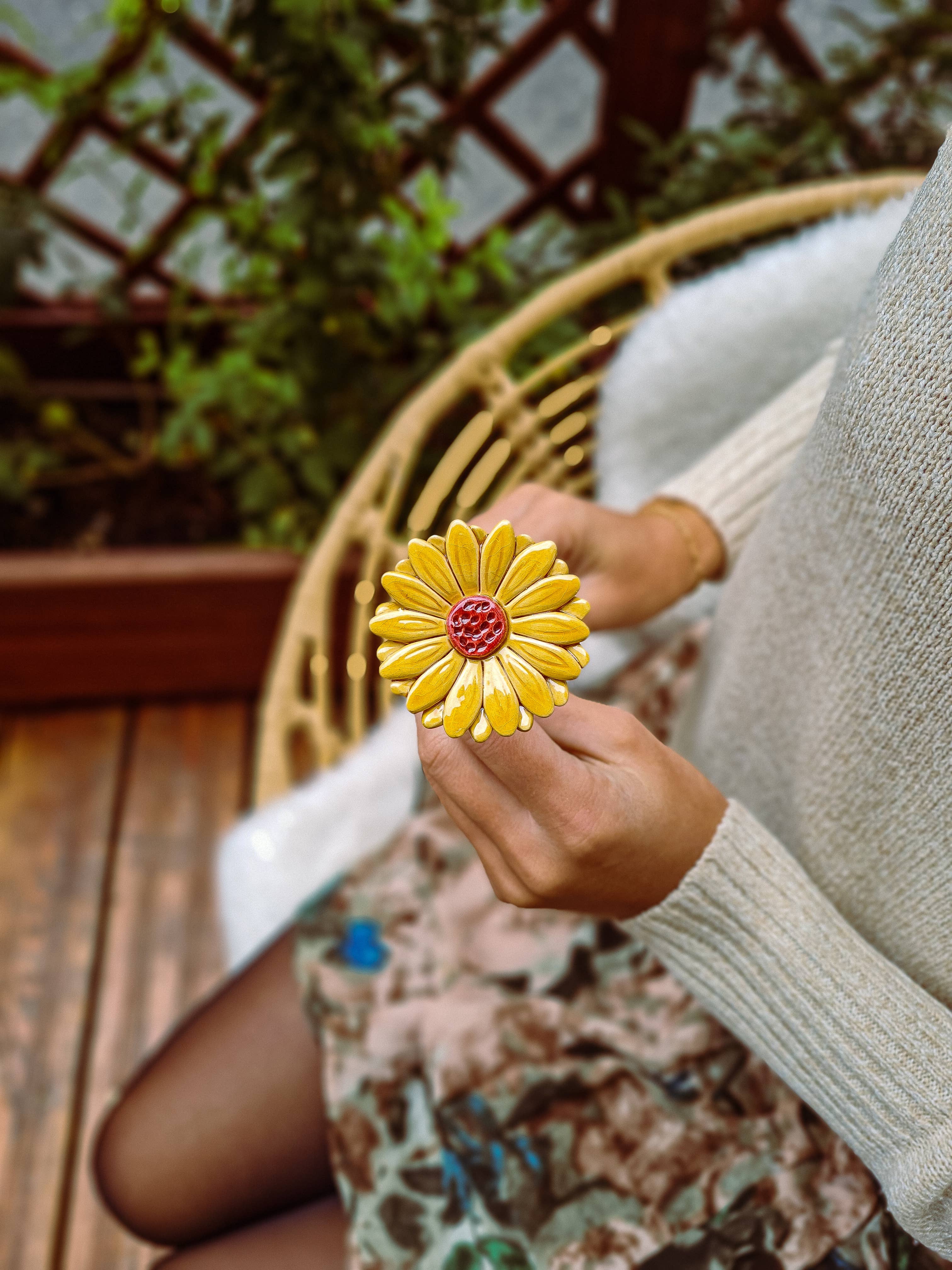 NaturoTheke – wholesale Artificial flowers – Gerbera diameter approx. 5 cm | 39 cm stem35