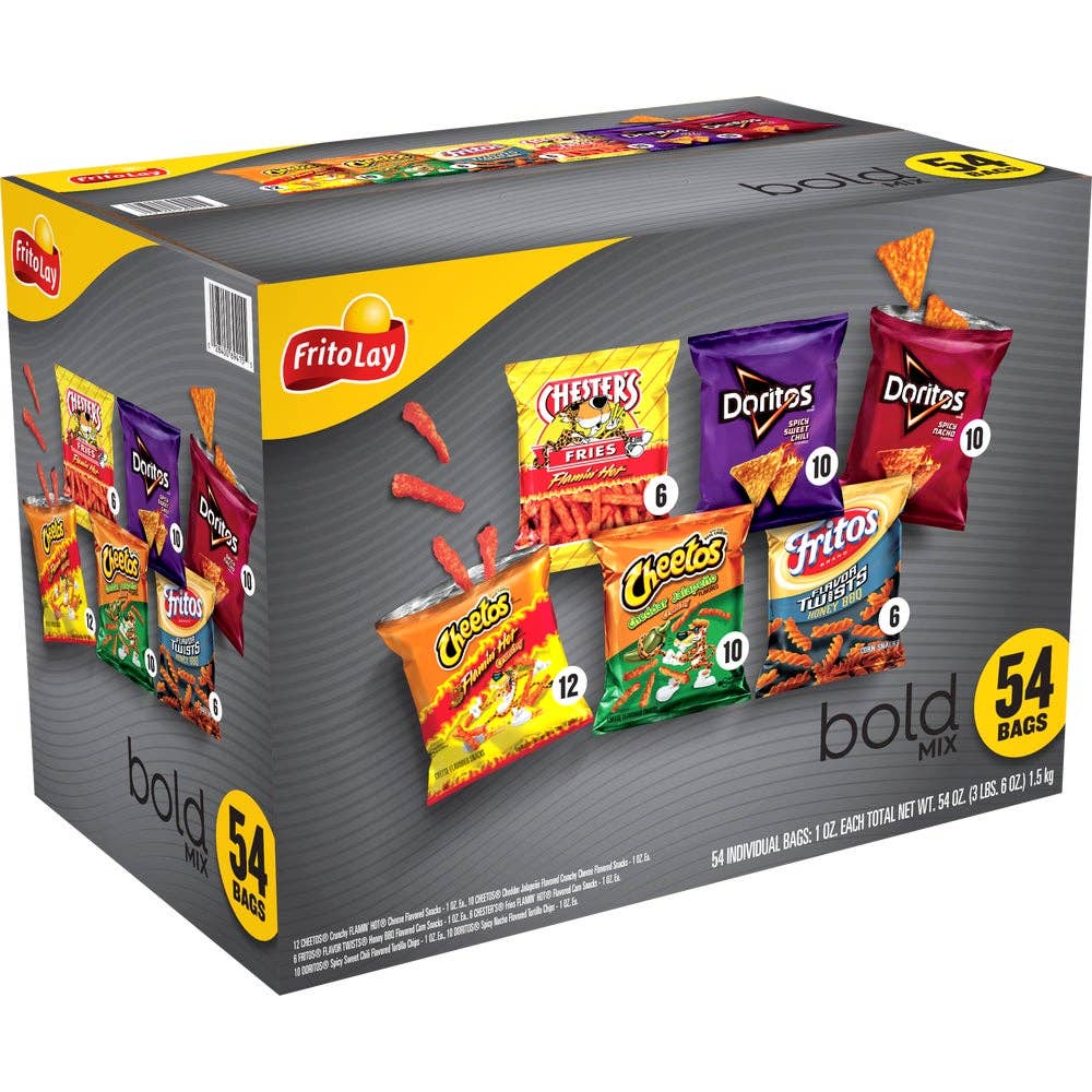 Swift Trade Group LLC - Wholesale Chips - Frito-Lay Bold Mix, Variety Pack, 1 oz, 54 ct1