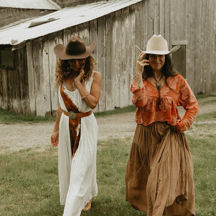 WEST VON - Wholesale Cowboy Hat - Women's - Laney | Western Rancher | Cream6