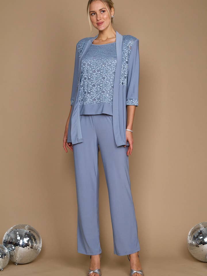 Mother of the Bride Formal Pant Suit for wholesale by Kos Couture