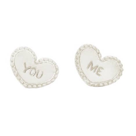 Candy Heart Stud Earrings for wholesale by Hunt Of Hounds