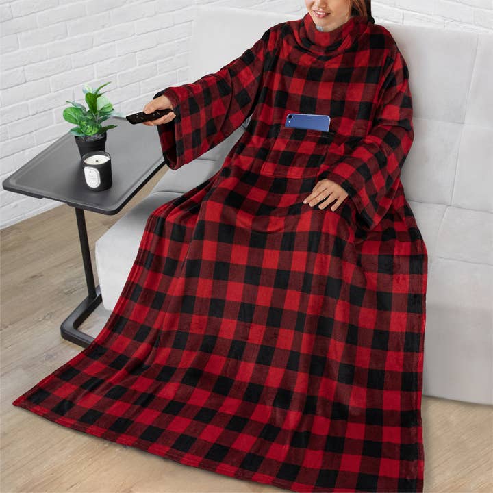 Pavilia - Vendita all'ingrosso Plaid - Coperta con maniche - Tasca applicata17