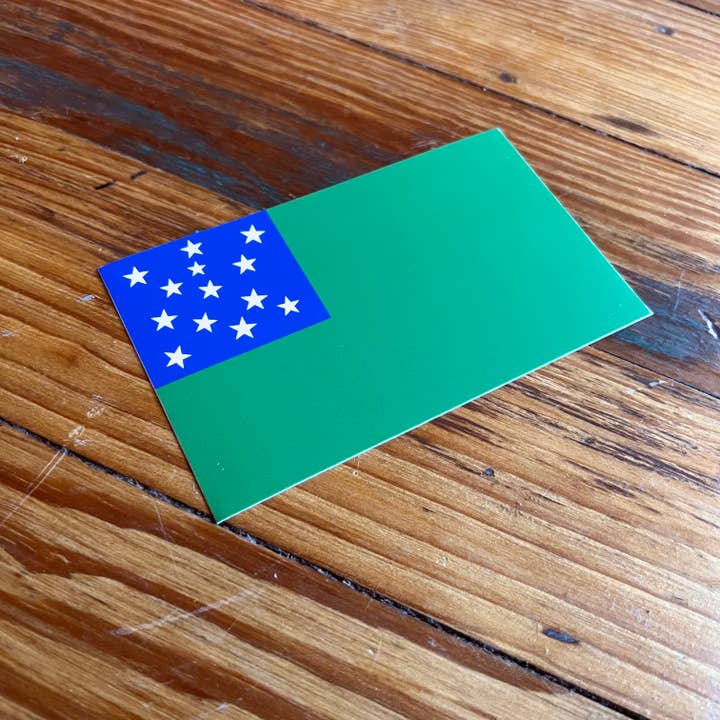 Liberty & Co. - Wholesale Sticker - Green Mountain Boys Flag Sticker