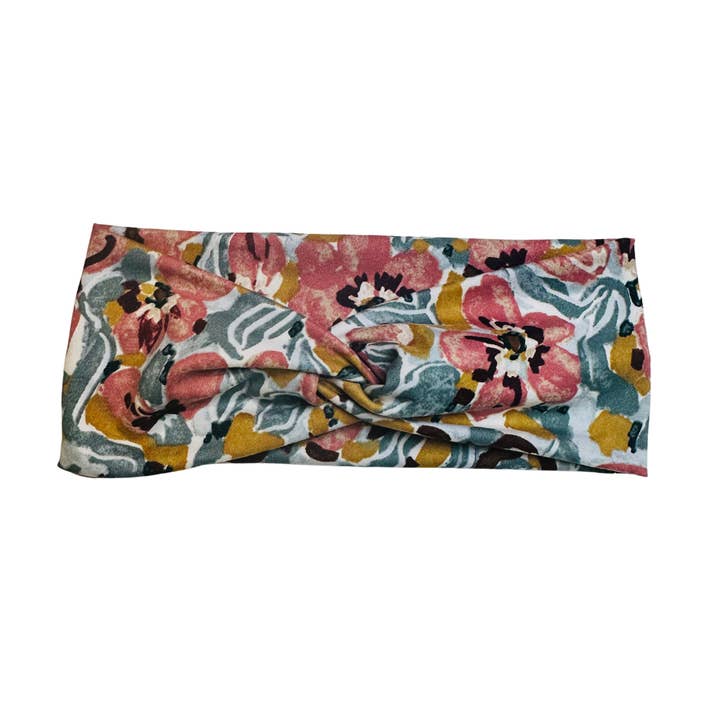 Twist Headband - Garden Sky for wholesale by Junque Food Headband Hair Accessories