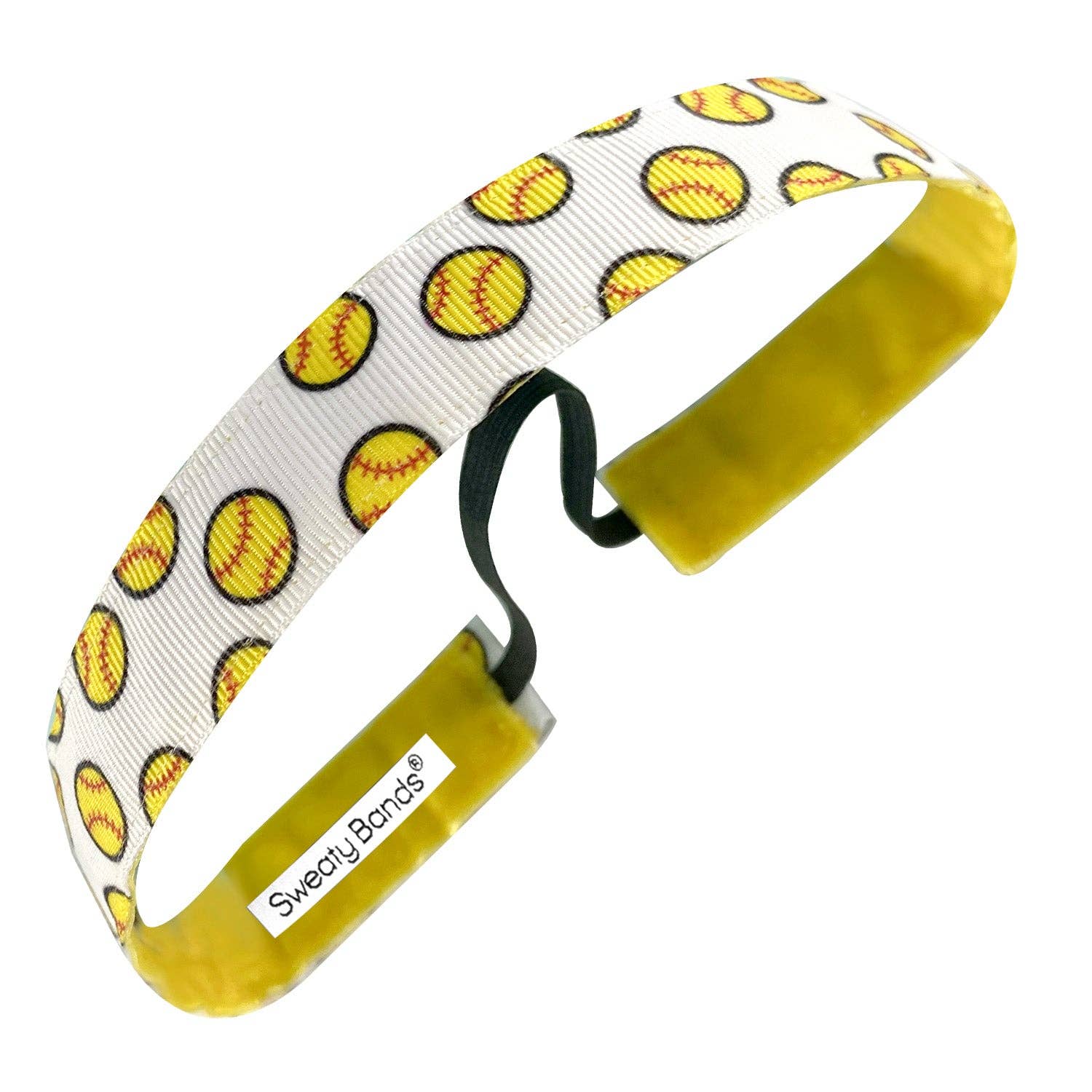 Softball Slugger | White, Yellow | 1 Inch for wholesale on Faire0