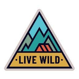 Stickerlishious - Wholesale Sticker - LIVE WILD STICKER0