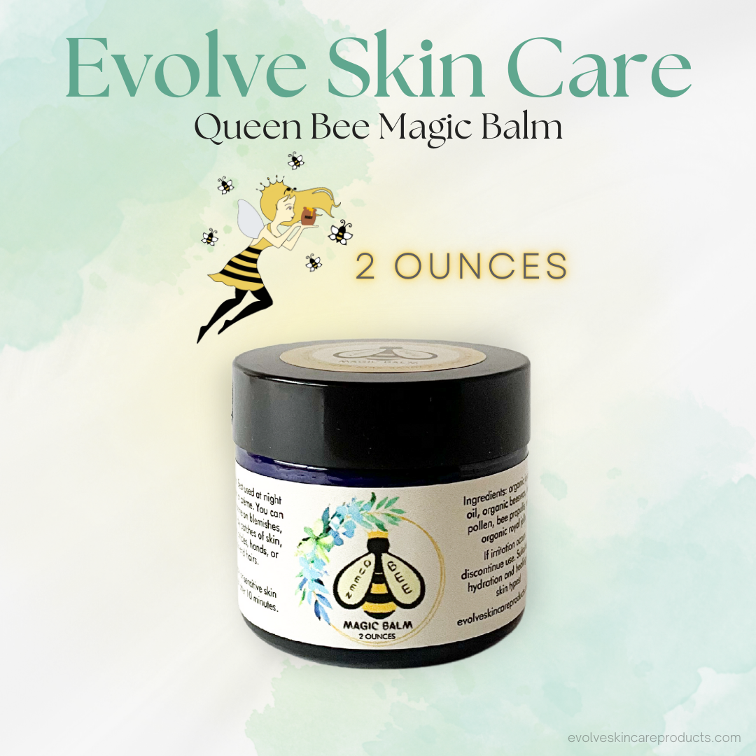 Evolve Organic Skin Care - Wholesale Healing Salve/Balm/Cream - Evolve Skin Care Queen Bee Magic Balm5