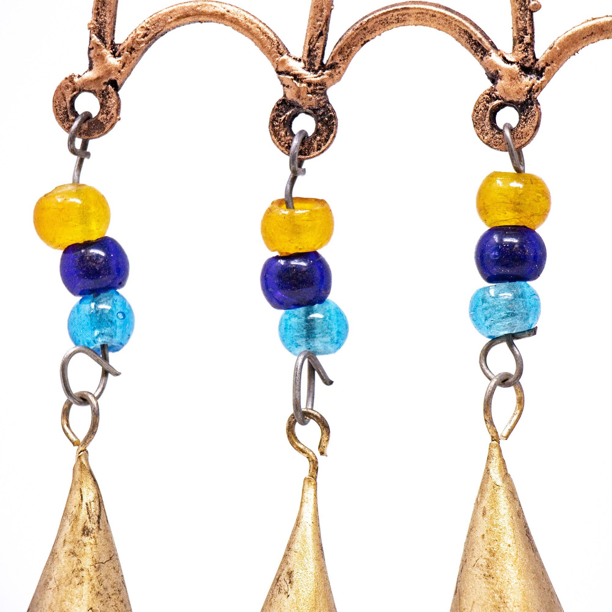 Global Crafts - Wholesale Wind Chime - Recycled Iron Umbrella Garden Chime2