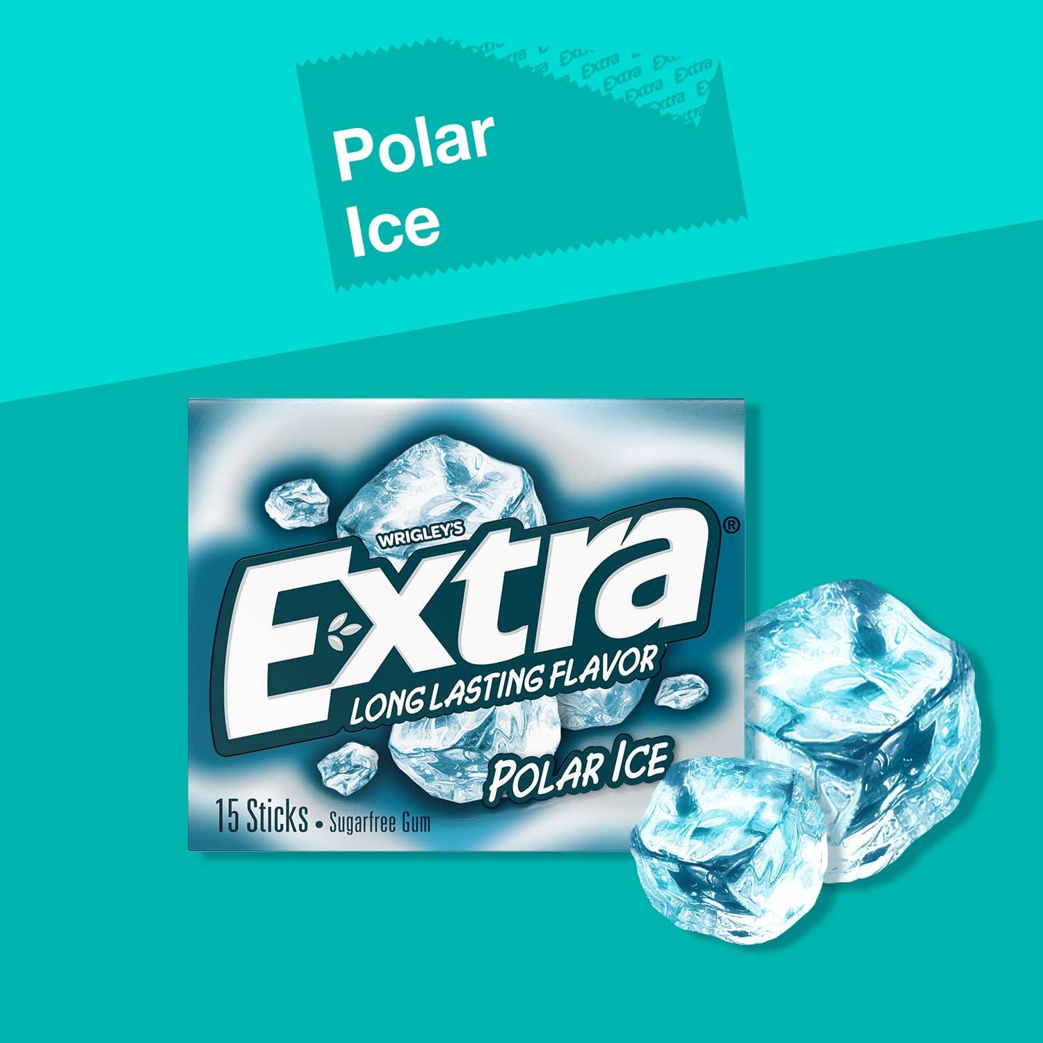 Snacky Candy – Engroshandel Tyggegummi – Extra Gum Slim Pack Polar Ice 15 stykker 10 pakker4