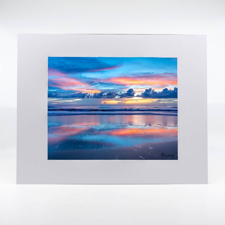 Artwork-NSB Sunrise 3 for wholesale by Mike Ring Photography