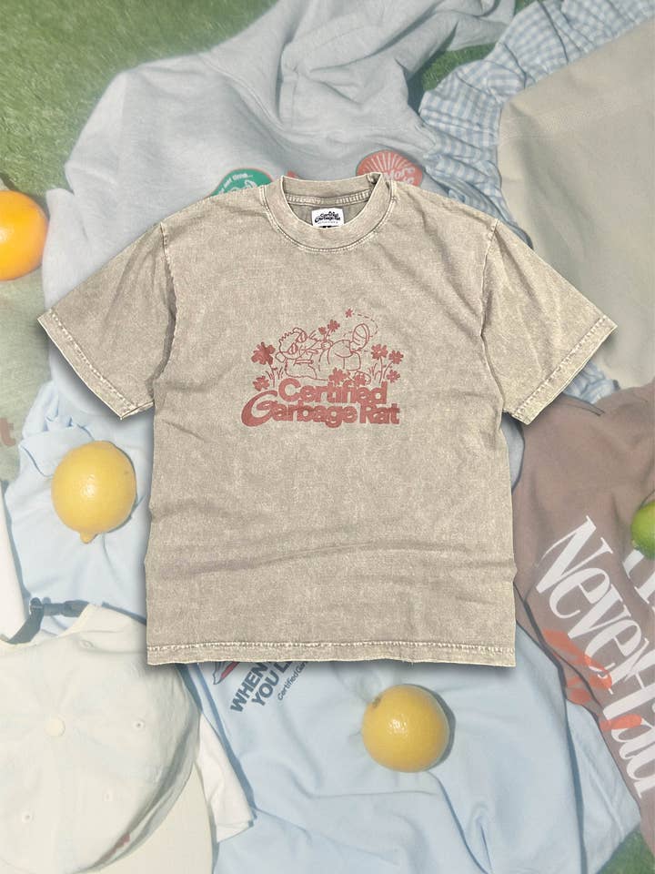 Garden Rat Tee for wholesale by Certified Garbage Rat