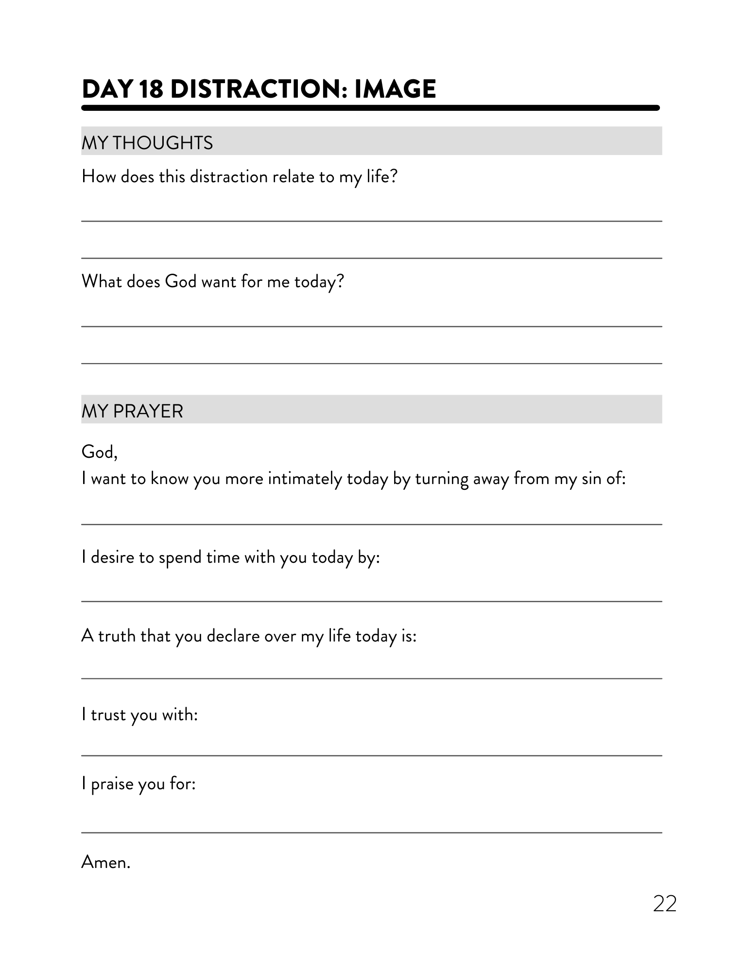 Wheat and Honey Co. – Großhandel Biografie & Memoiren-Buch – Distracted: 40 Tage, um Gott besser kennenzulernen und frei zu leben2