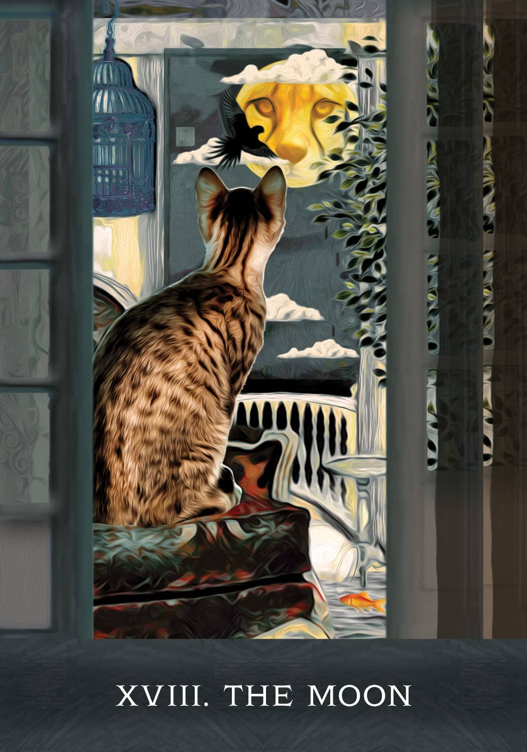 Cardshouse - Vente Cartes de tarot - Jeu de tarot Grimalkins Curious Cats par Hay House4
