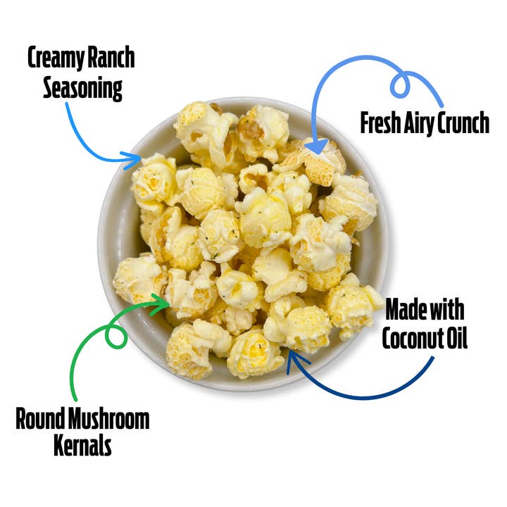 Bigfoot Popcorn - Wholesale Popcorn - Ranch Gourmet Popcorn2