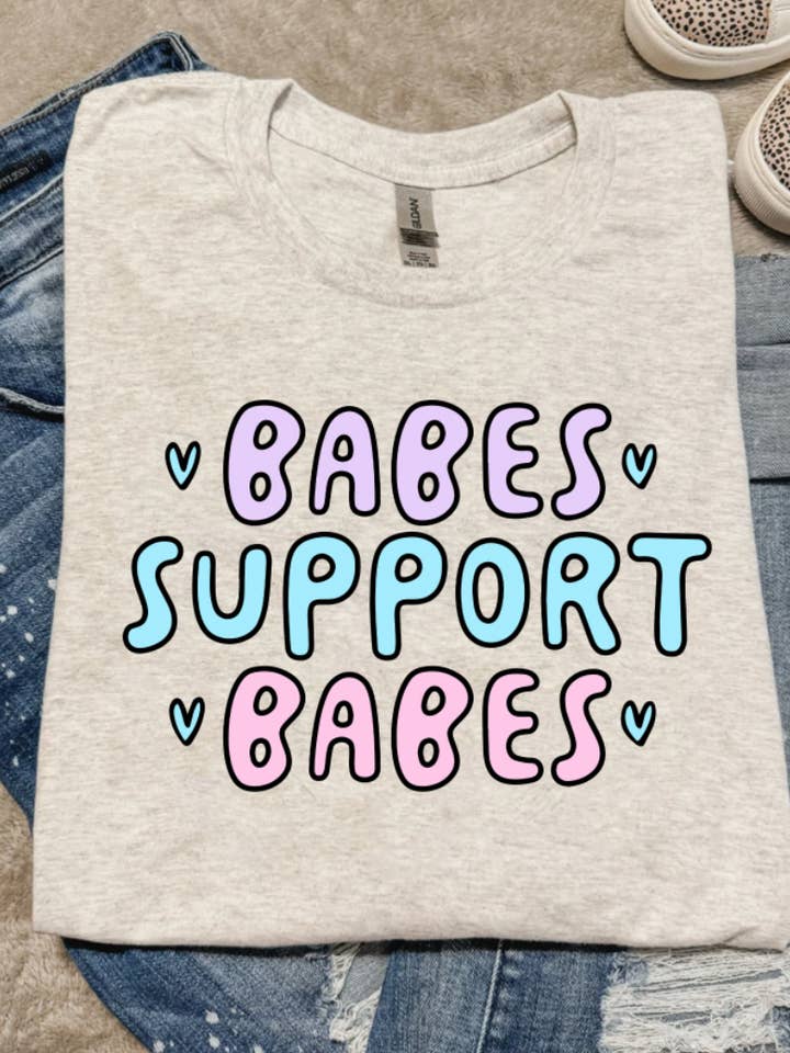 Babes Support Babes Tee for wholesale by Southern Chic